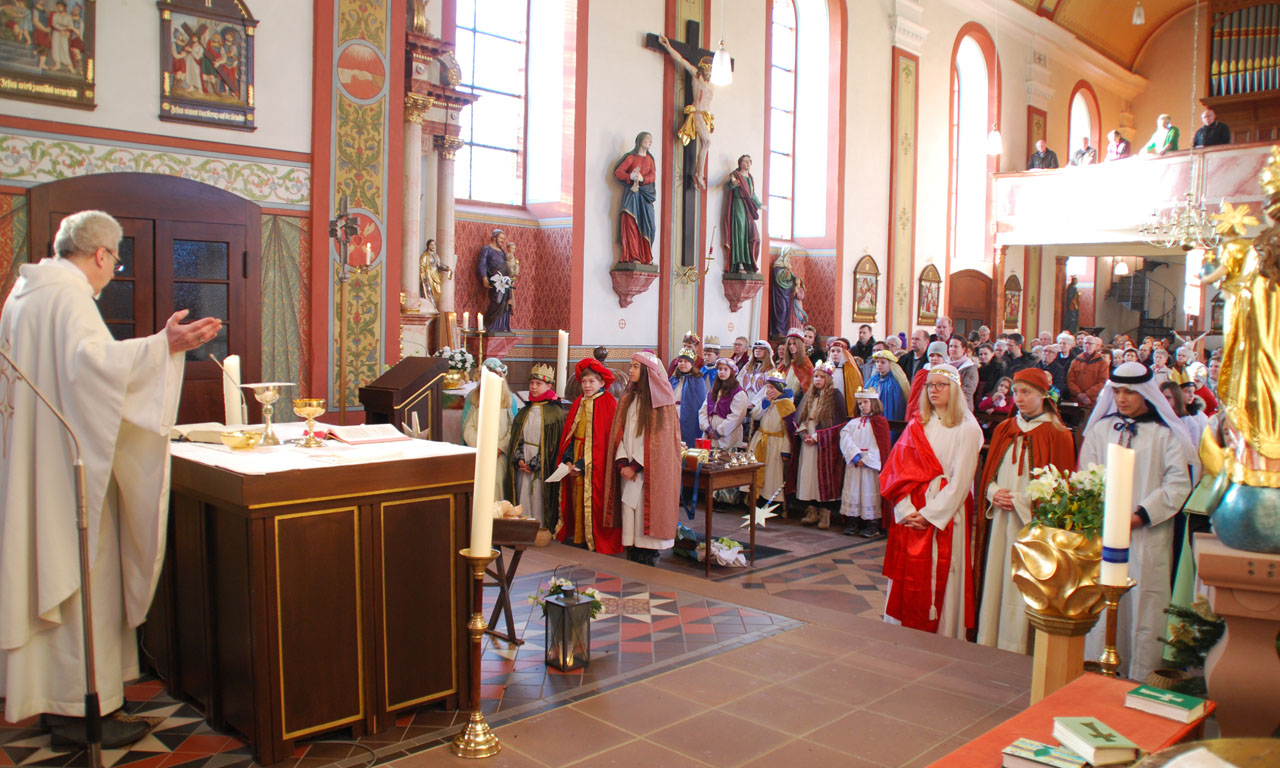 Dreikönig 2020 Sailaufer und Eichenberger Sternsinger (2)