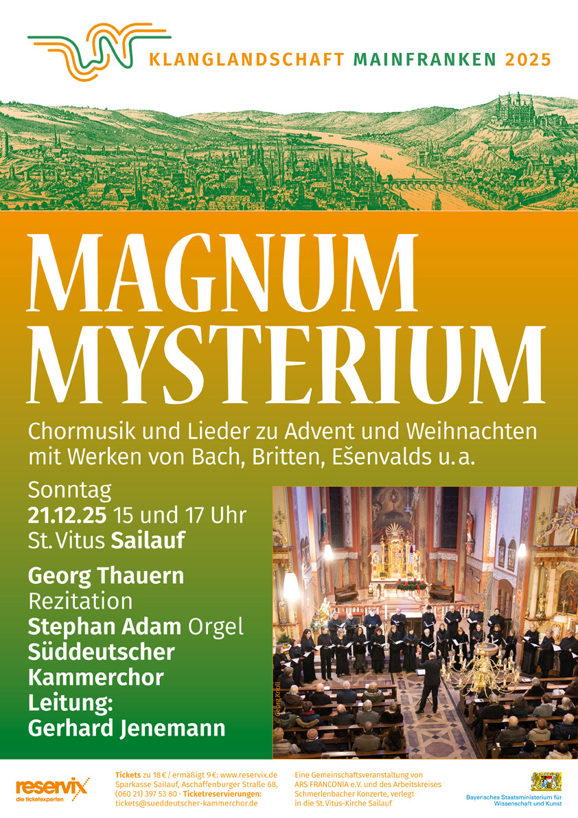 Adventskonzerte SDKC 2025 Plakat