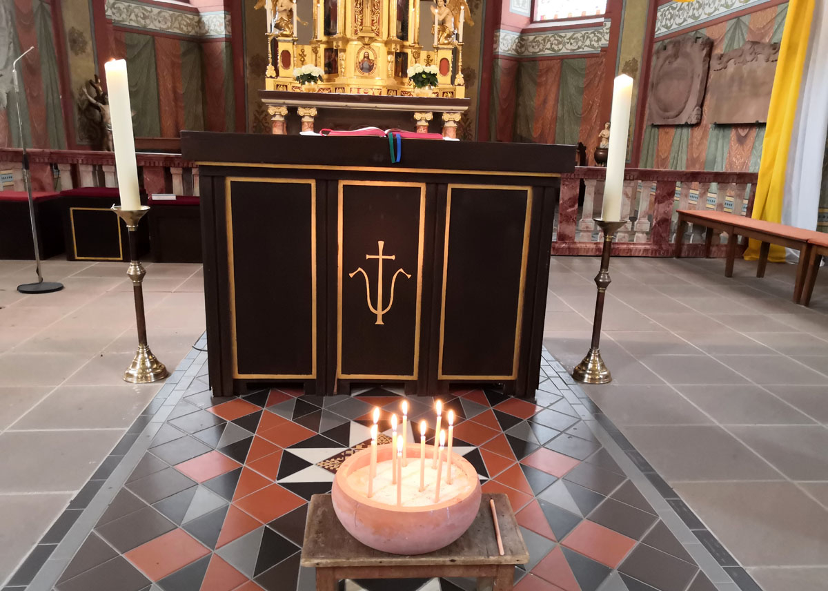 Kerzen in St. Vitus