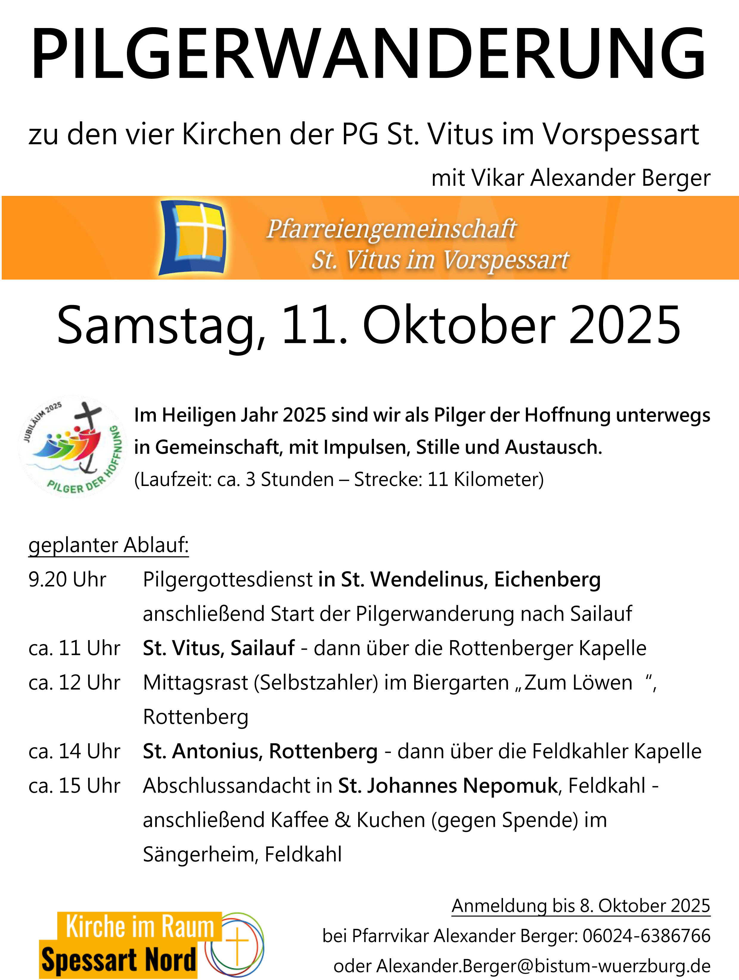 Pilgerwanderung 2025