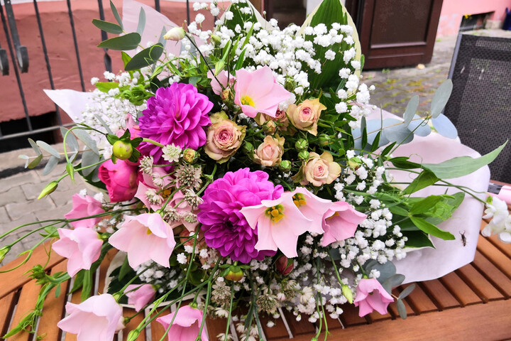 Blumen zum Abschied