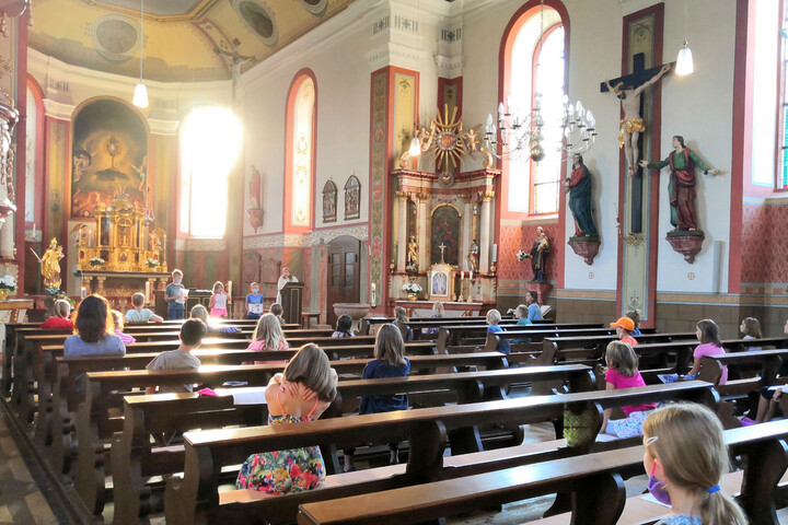 Wortgottesfeier zum Schulanfang am 15.09.2020 in St. Vitus sailauf