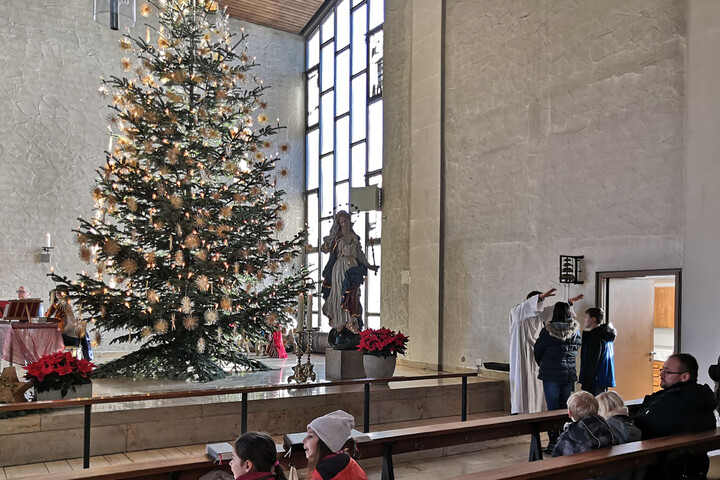Segnung der Familien und Paare am Sonntag, 29.12.2019 in Laufach