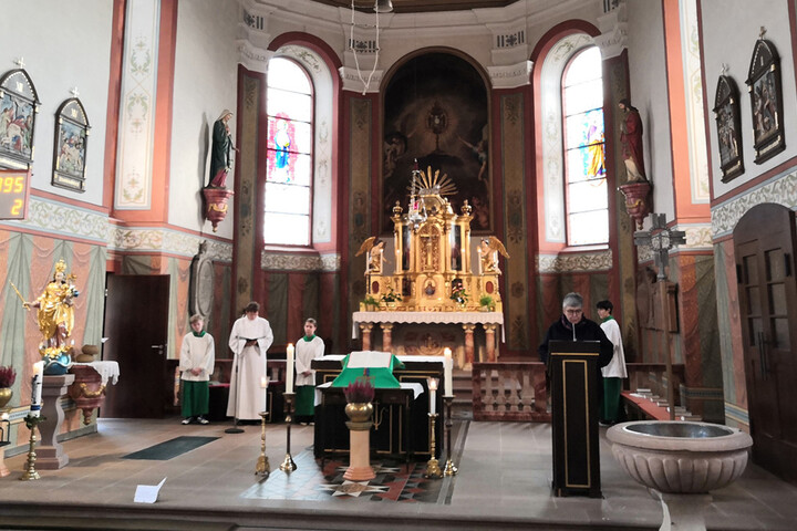 Wortgottesfeier in St. Vitus am 20.10.2019